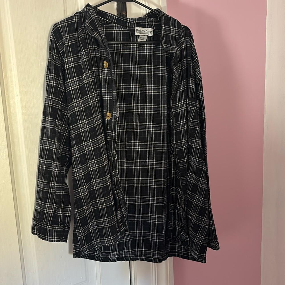 Blue flannel
